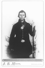 PVT. Edmund McClaury c.1861. About a year before his death.